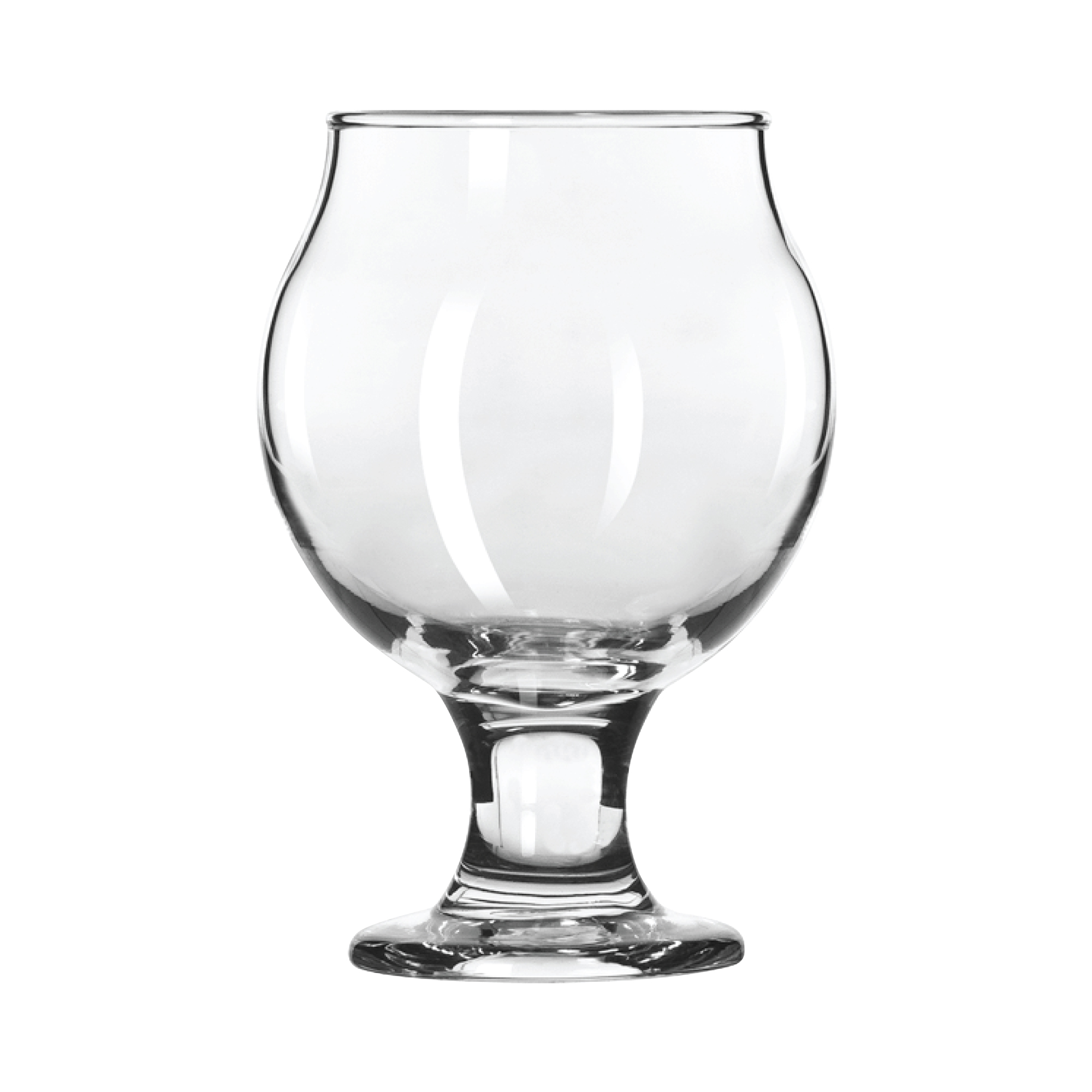 5 oz. Belgian Tulip Beer Taster Glass, custom glassware with logo imprint 3