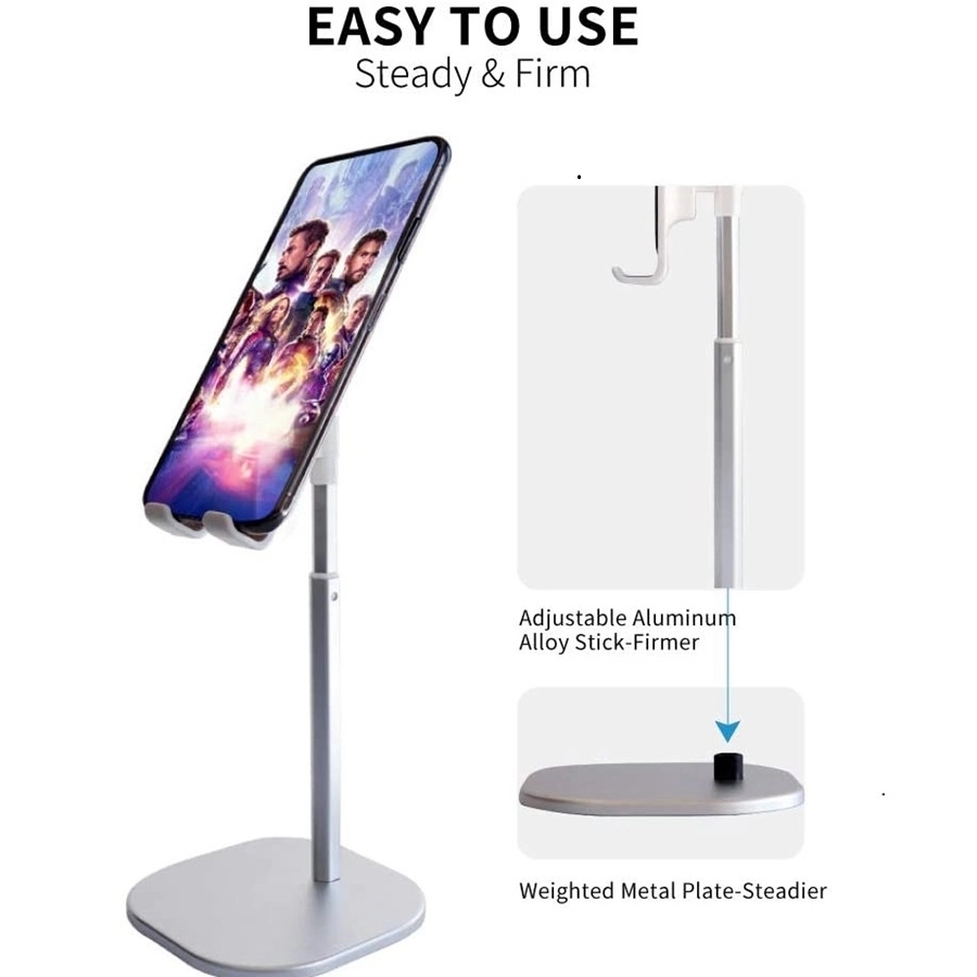 Adjustable Phone& Tablet Desktop Holder Stand 3