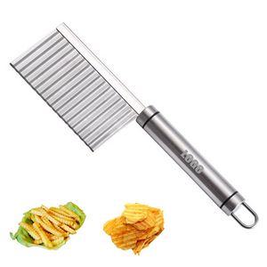 Crinkle Blade Wavy Slicer Cutter Knife Stainless Steel Tool 17