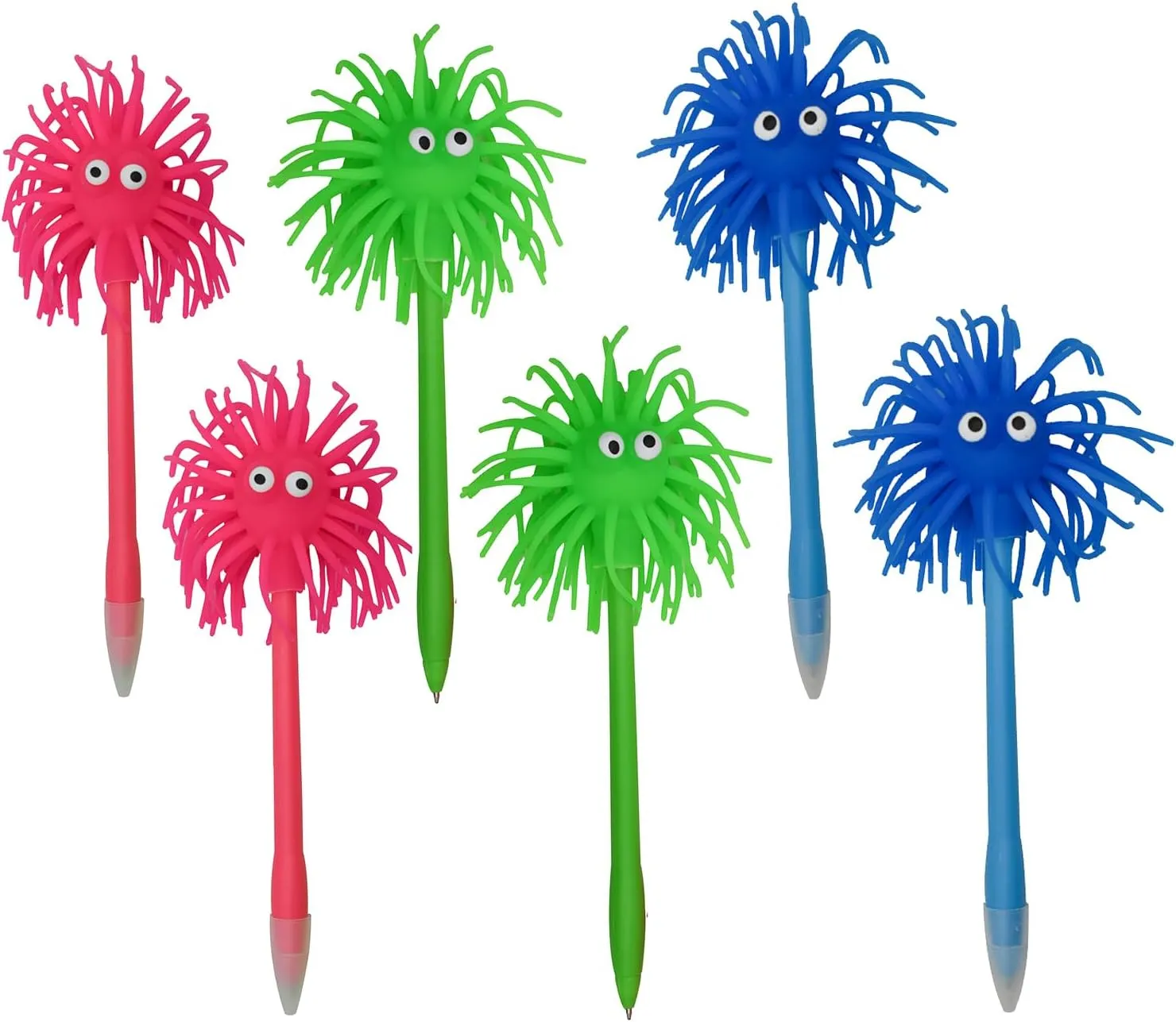 Cute Stress Relief Sea Urchin Shape Ballpoint Pens 7