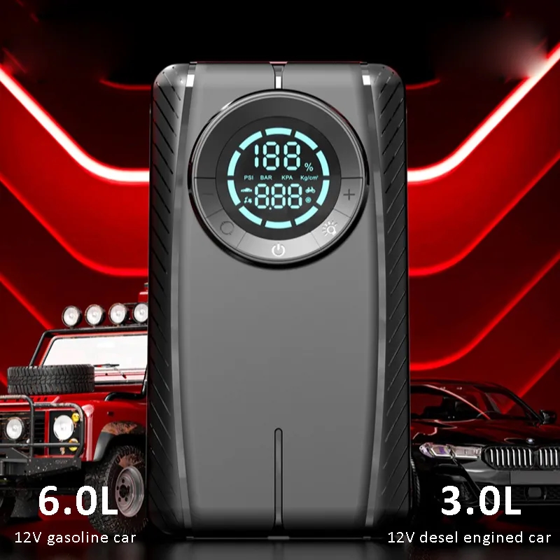 All-in-One Emergency Companion -12V Car Jump Starter 5