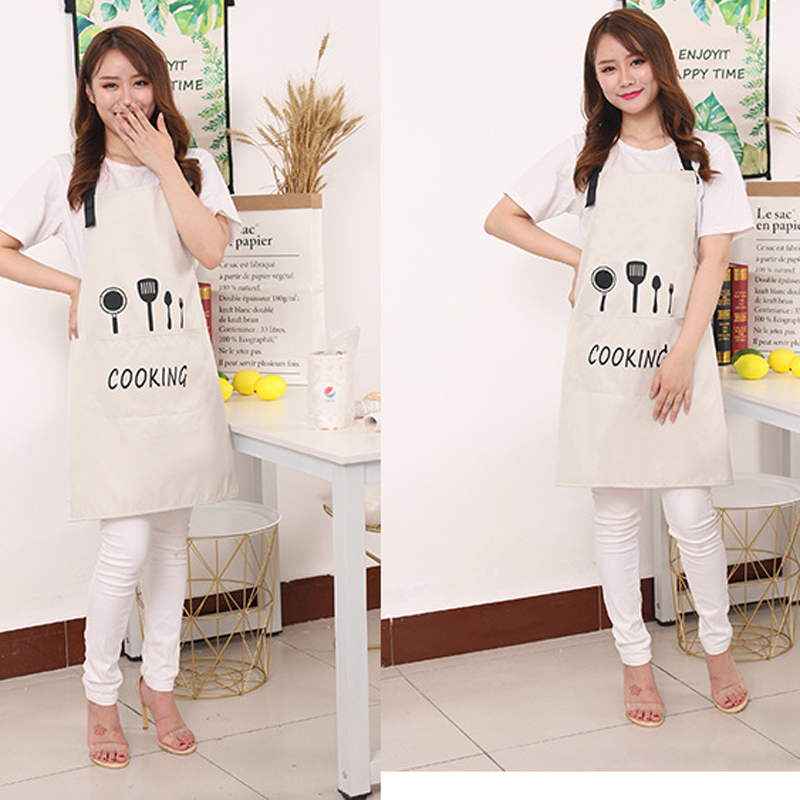 Waterproof Shoulder Strap Sleeveless Adults Apron 9