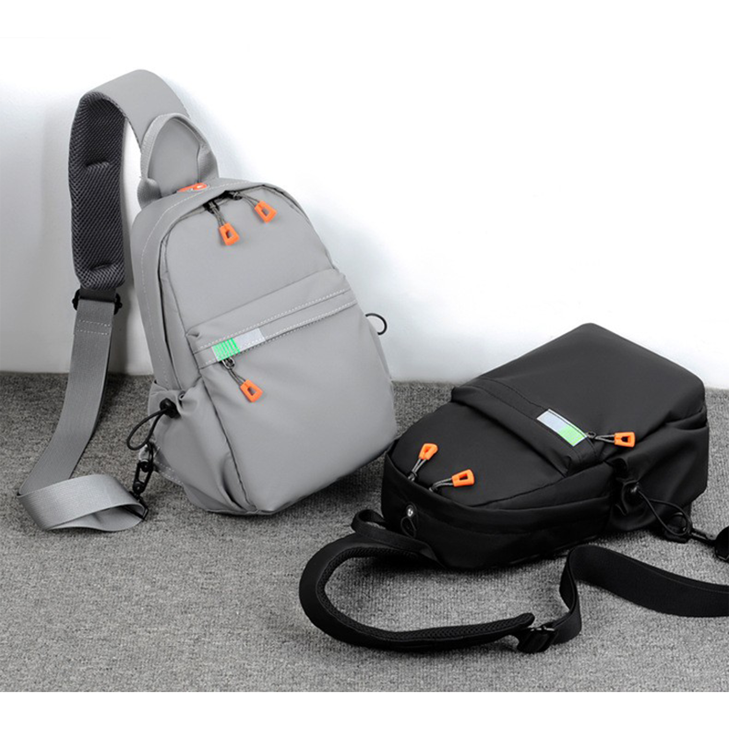 Reflective Multifunctional Crossbody Chest Bag 7
