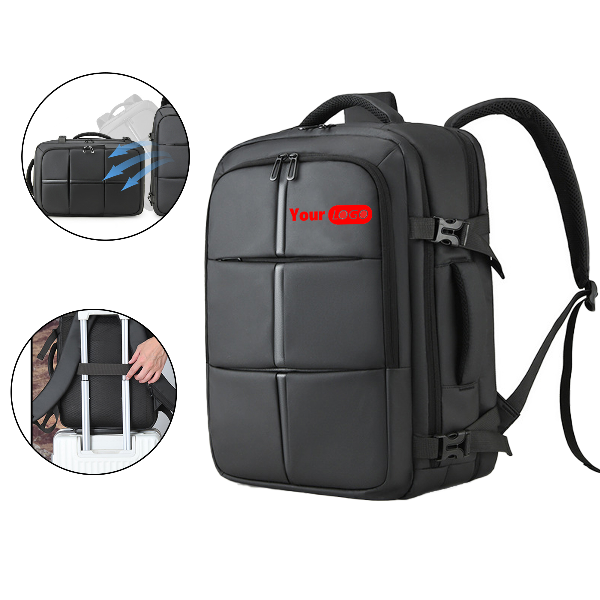 Versatile Business Tote with Integrated USB Charging 2