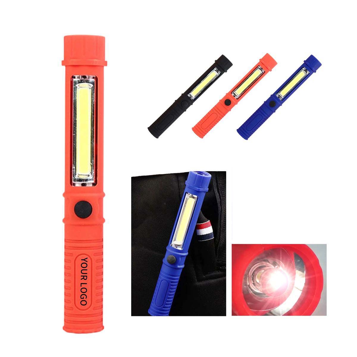 Durable ABS LED Work Light with Utility Clip 5