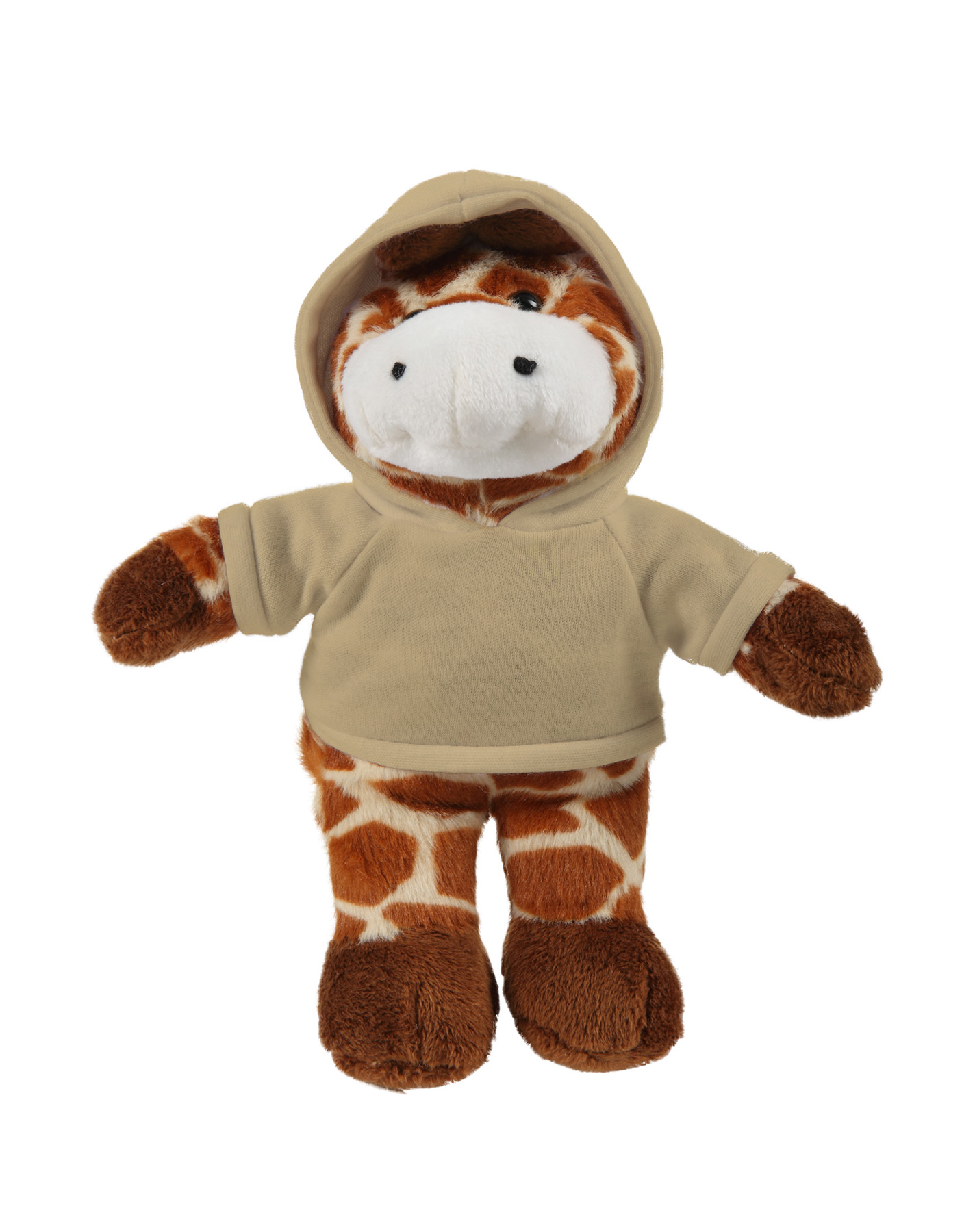 soft plush Giraffe with hoodie 7