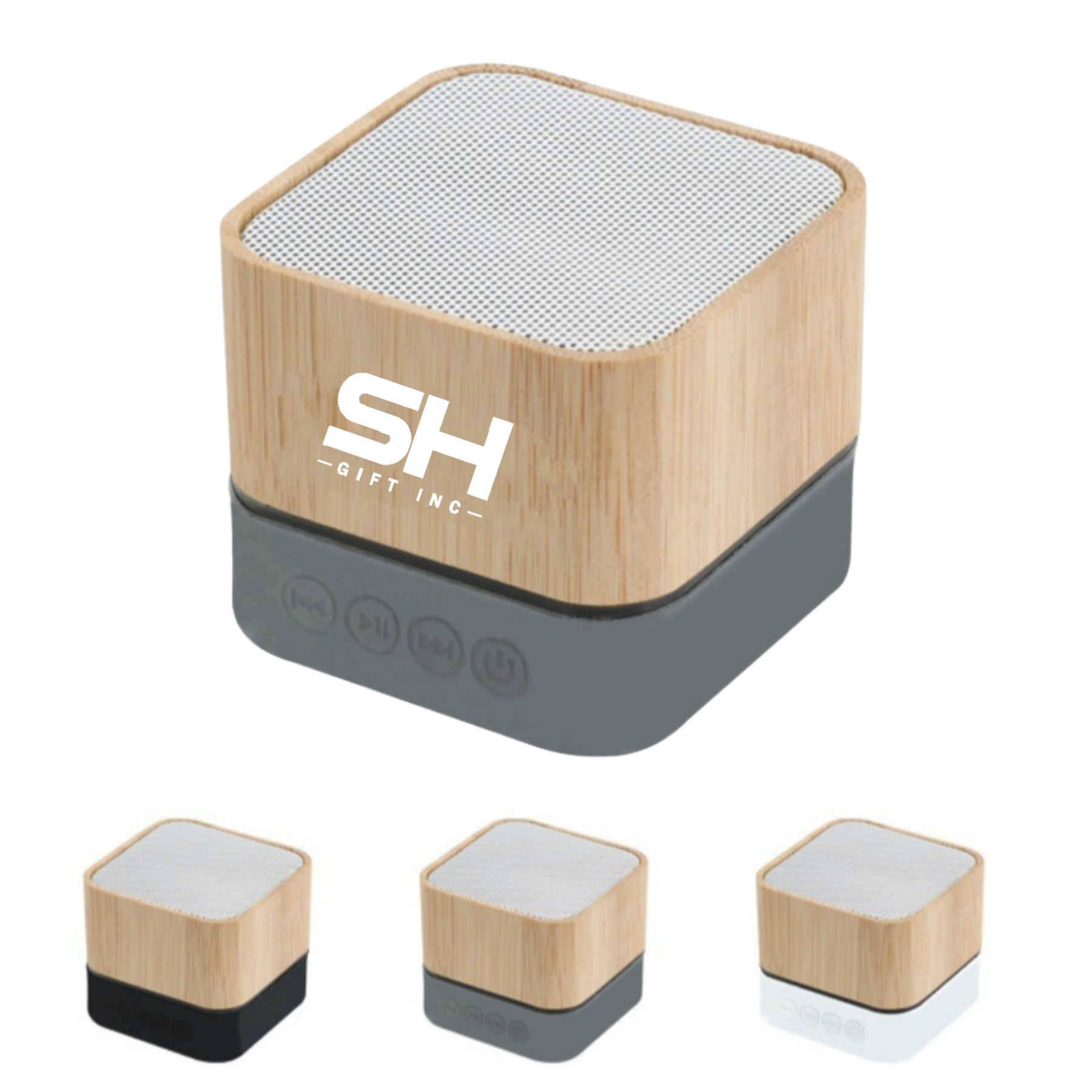 Bamboo Bluetooth Speaker 1