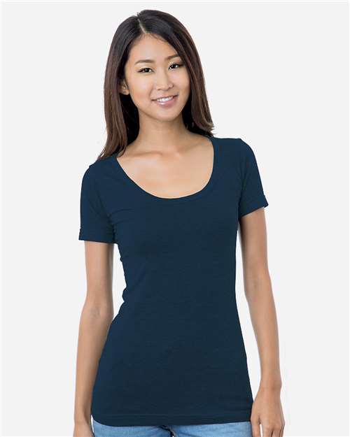 Women's USA-Made Scoop Neck T-Shirt - 3405 23