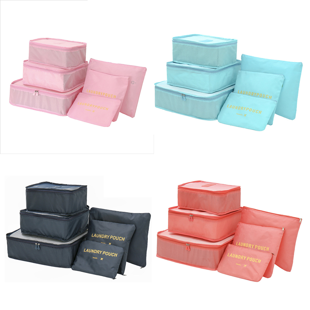6PCS Travel Laundry Pouch Set 3