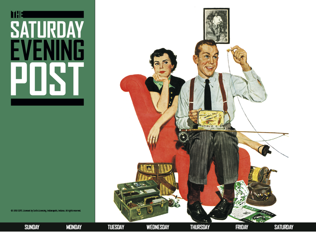 Triumph® Calendars The Saturday Evening Post 50