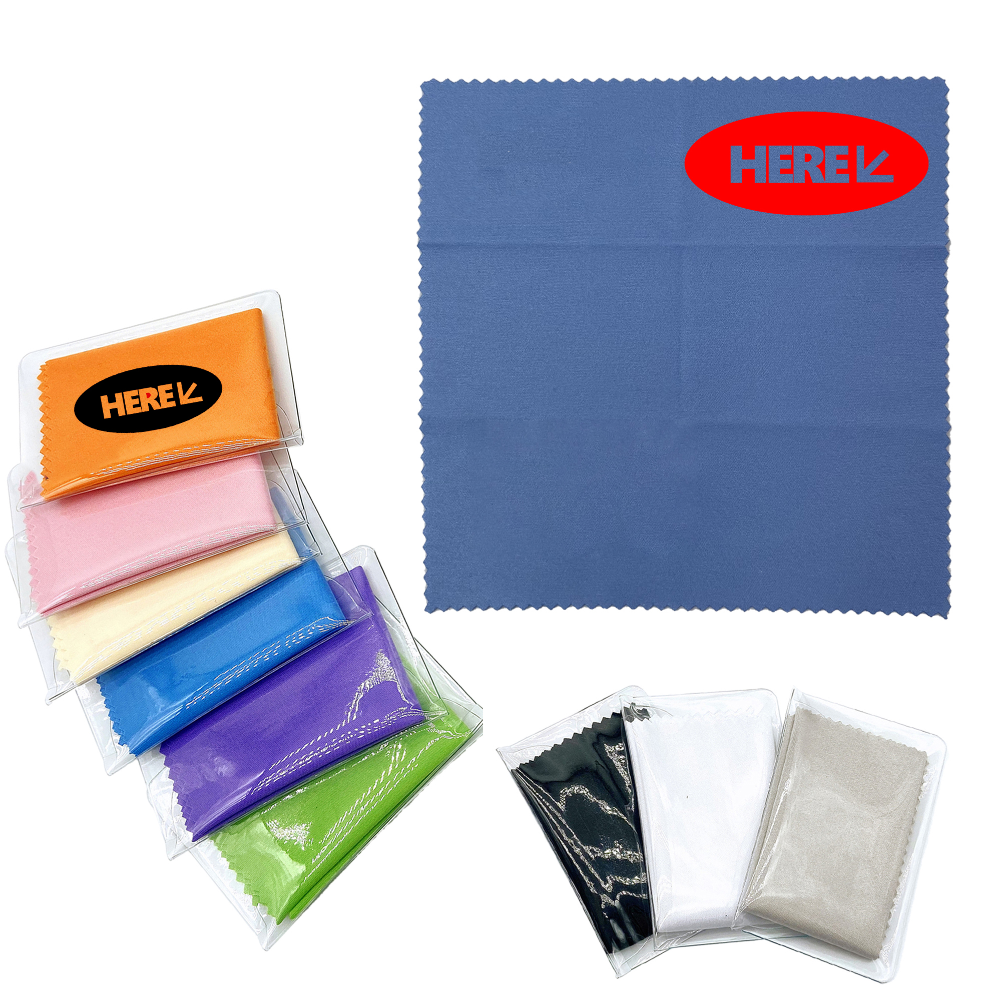 Custom Microfiber Cleaning Cloth with Pouch 2