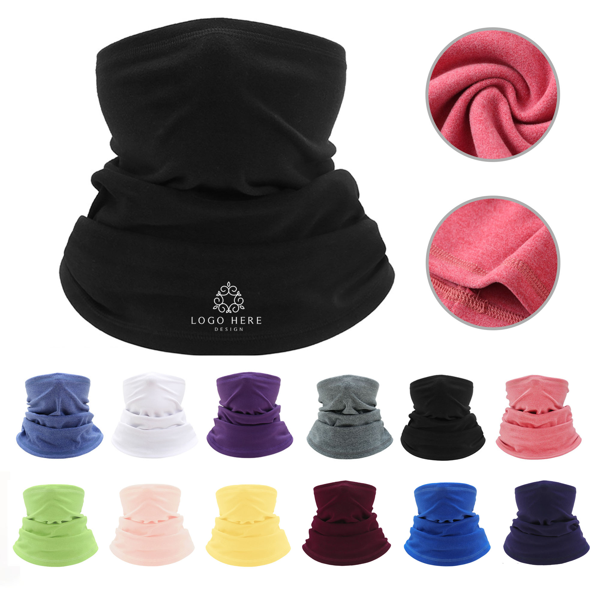 Winter Polyester Neck Warmer 3