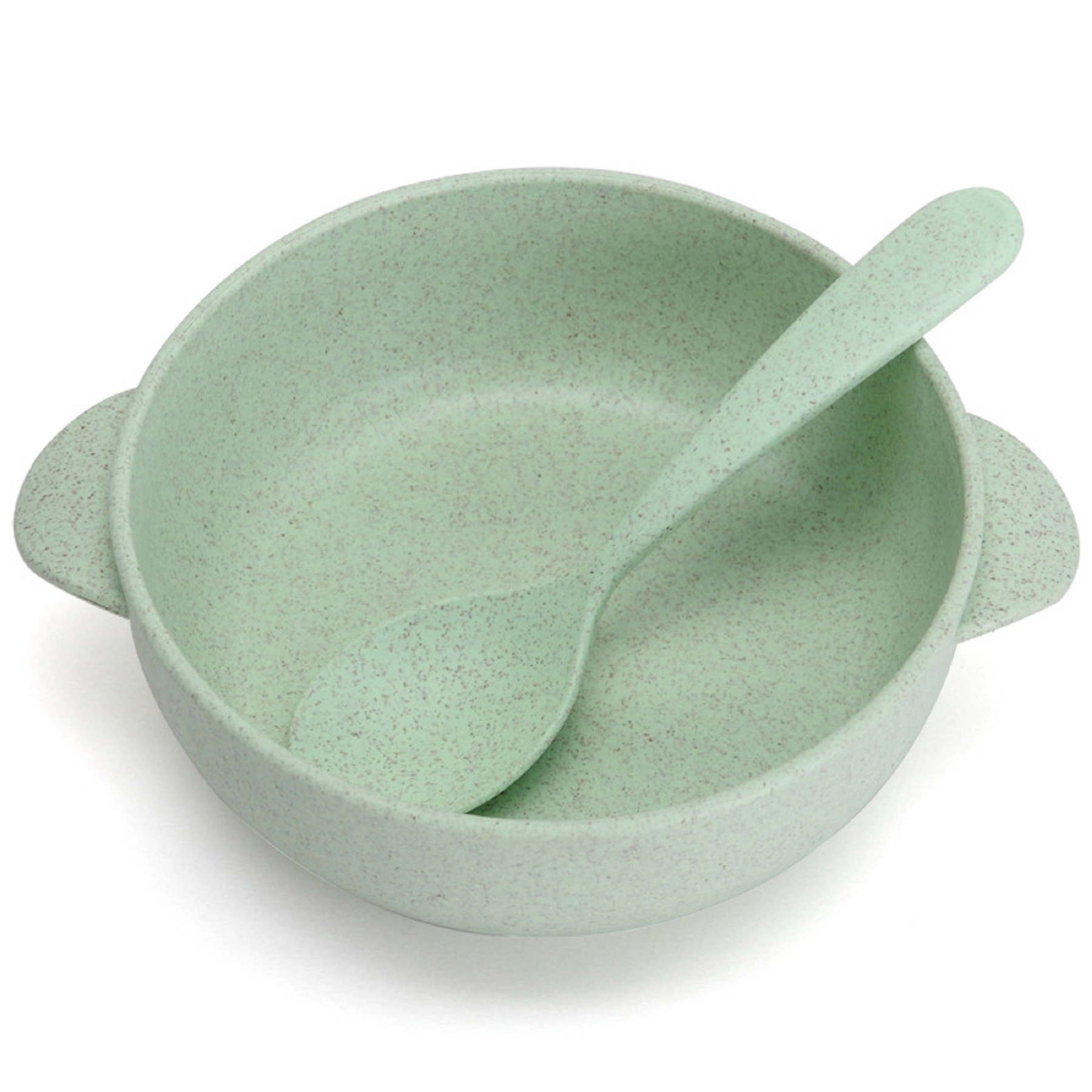 Wheat Straw Bowl with Spoon 4