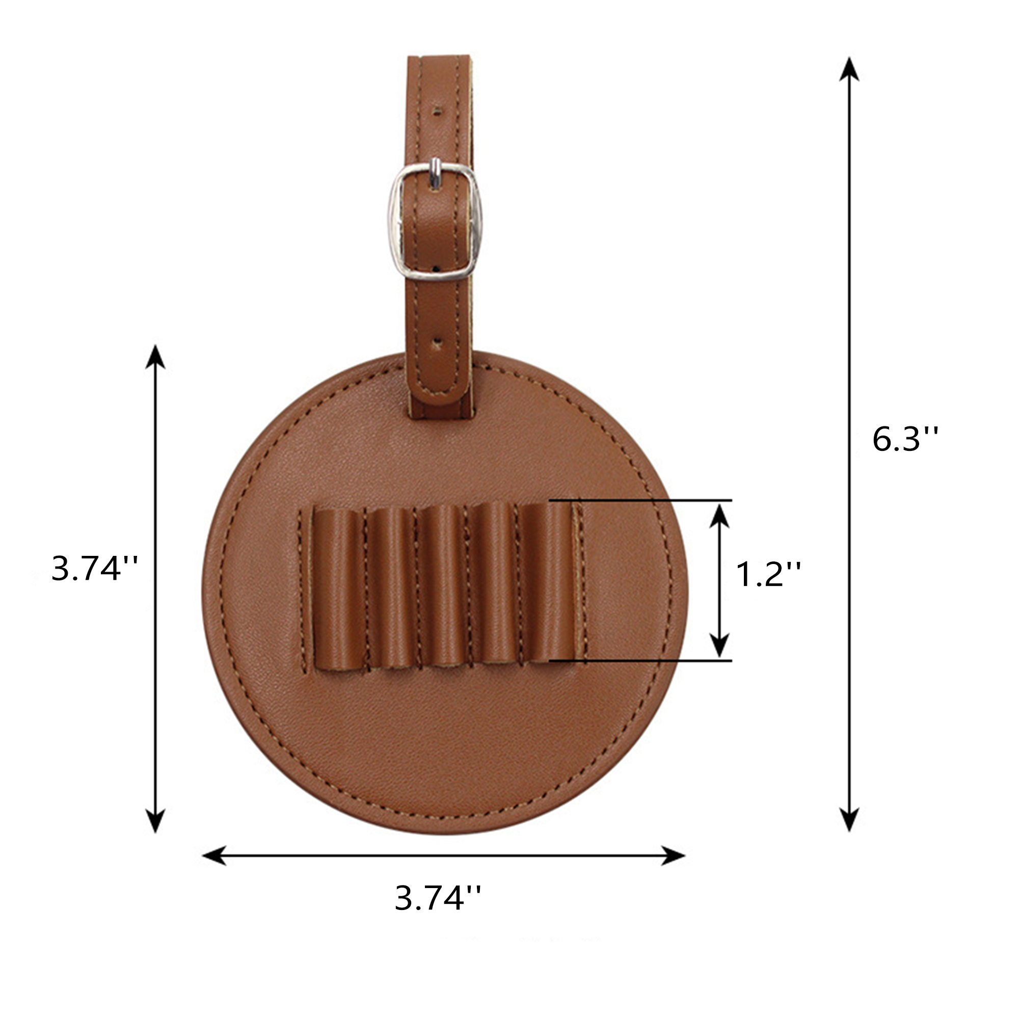 Leather Golf Tee Holder MOQ 50PCS 3