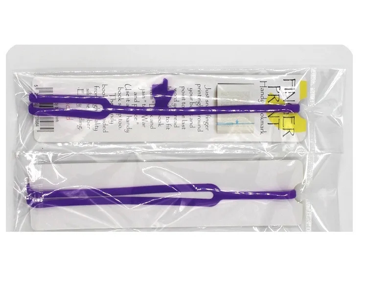 Silicone Bookmark 7
