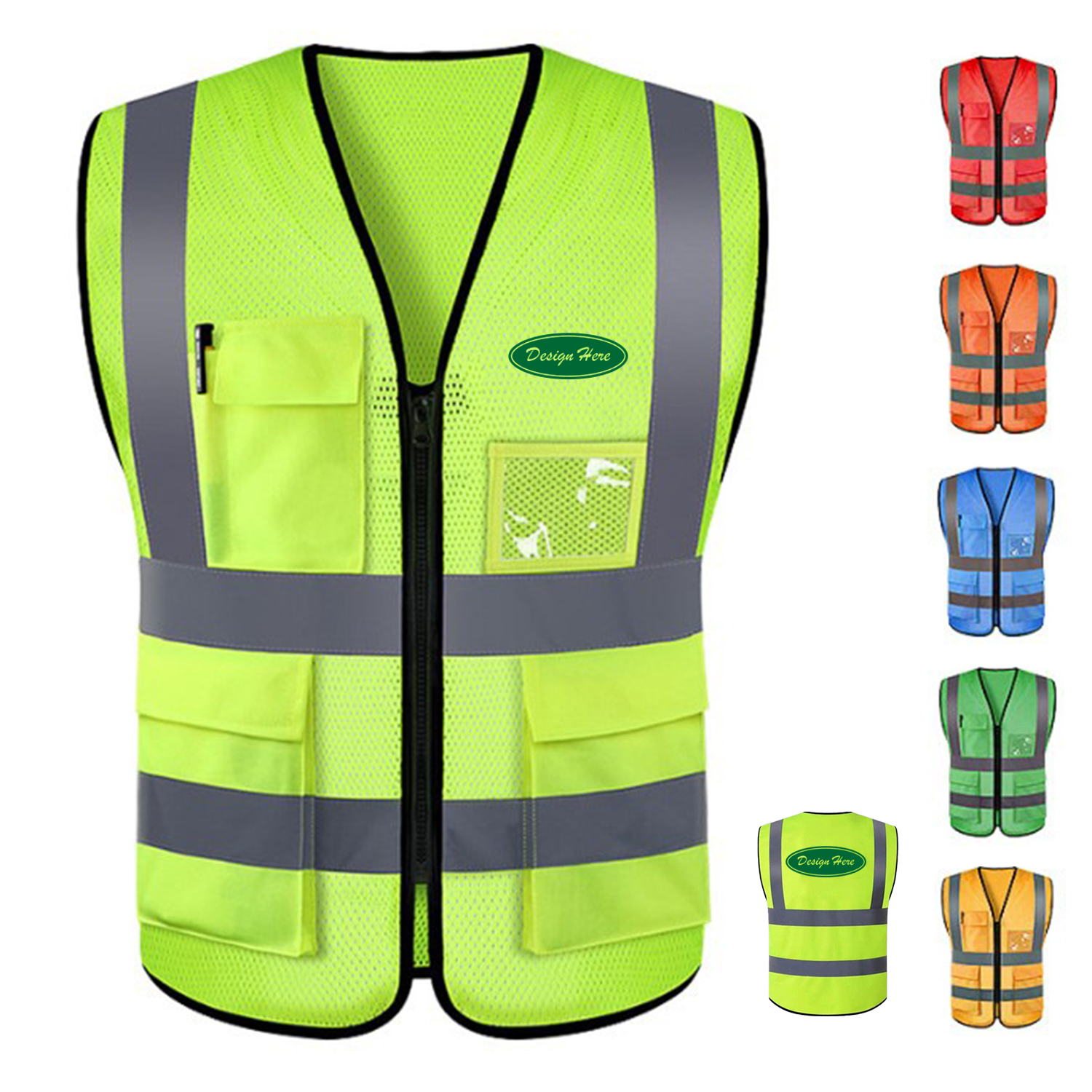 High-Visibility Reflective Mesh Vest 1