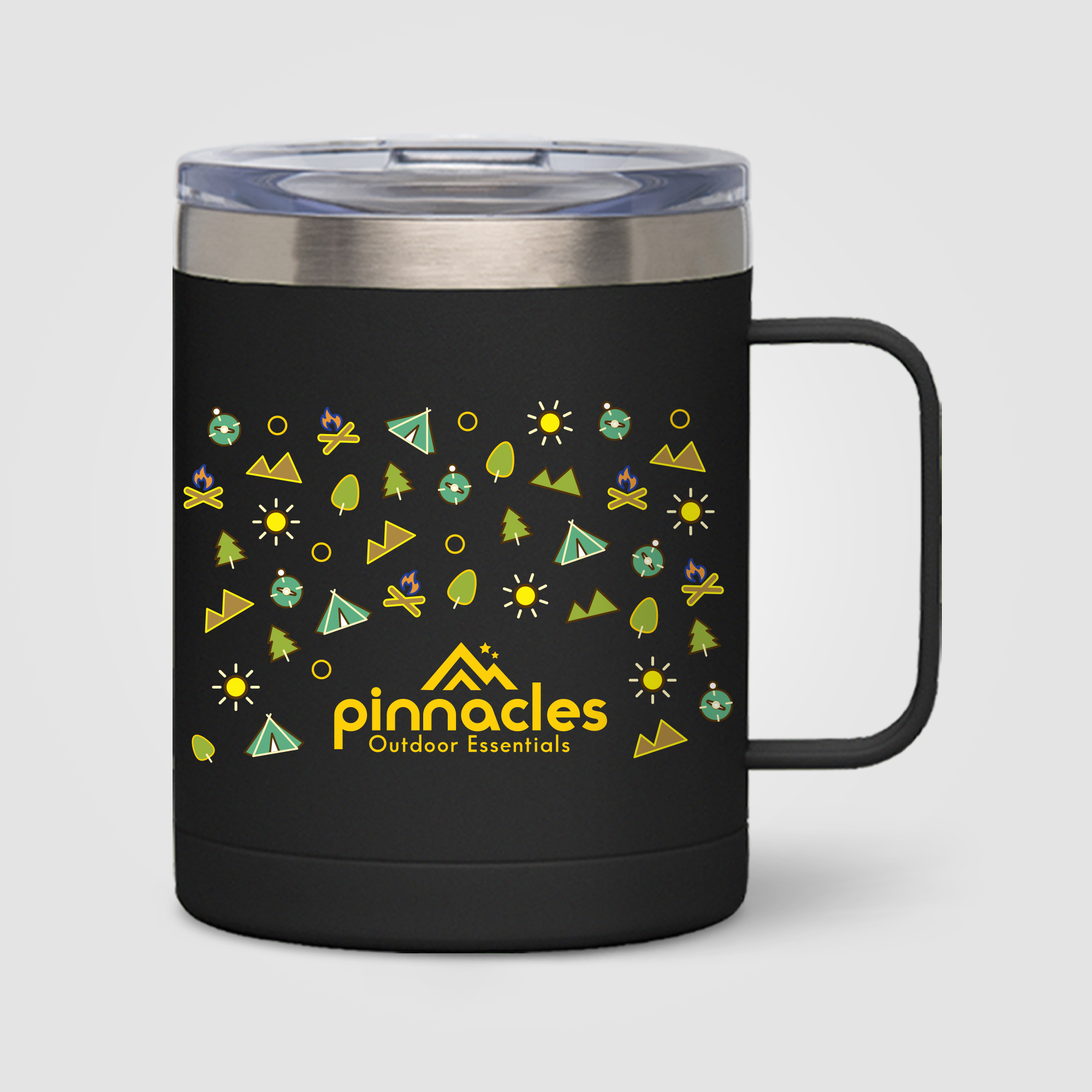 Glamping - 14 oz. Double-Wall Stainless Mug 23