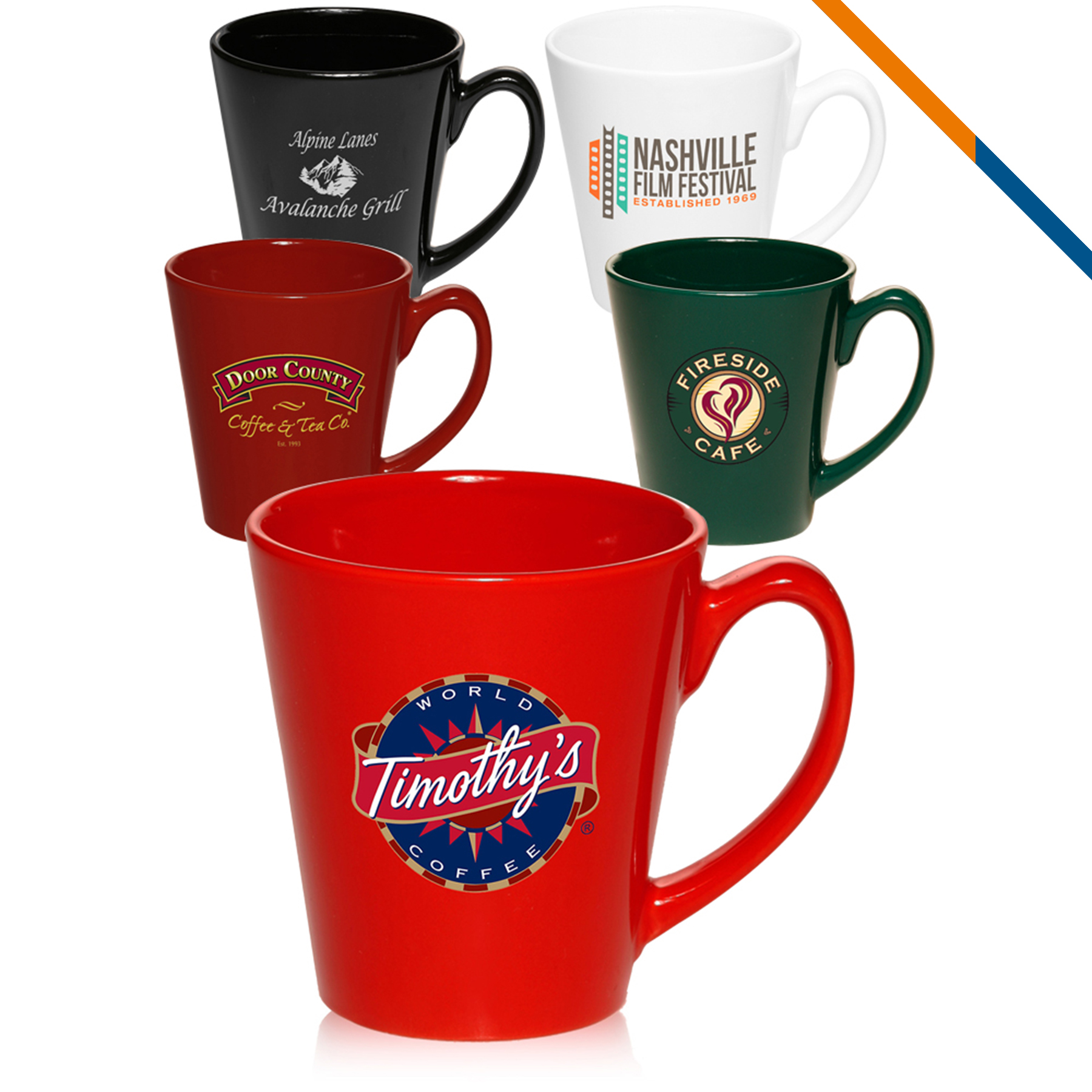Flamic Ceramic Mug - 12 OZ. 9