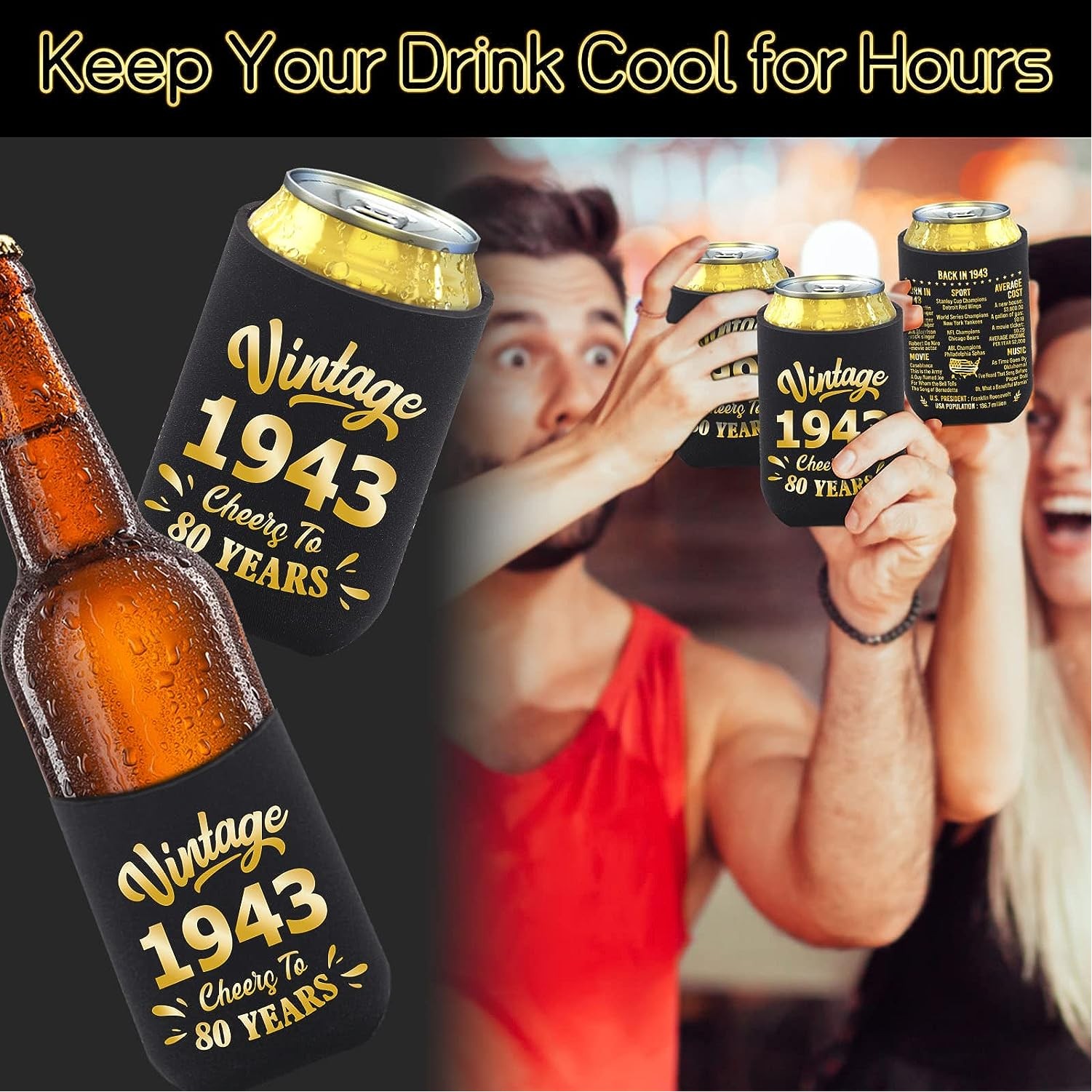 Custom Beer Can Cooler Sleeves Bulk Personalized Insulated Beverage Bottle Holder/ Custom Logo 12 oz, custom koozie with logo imprint 3