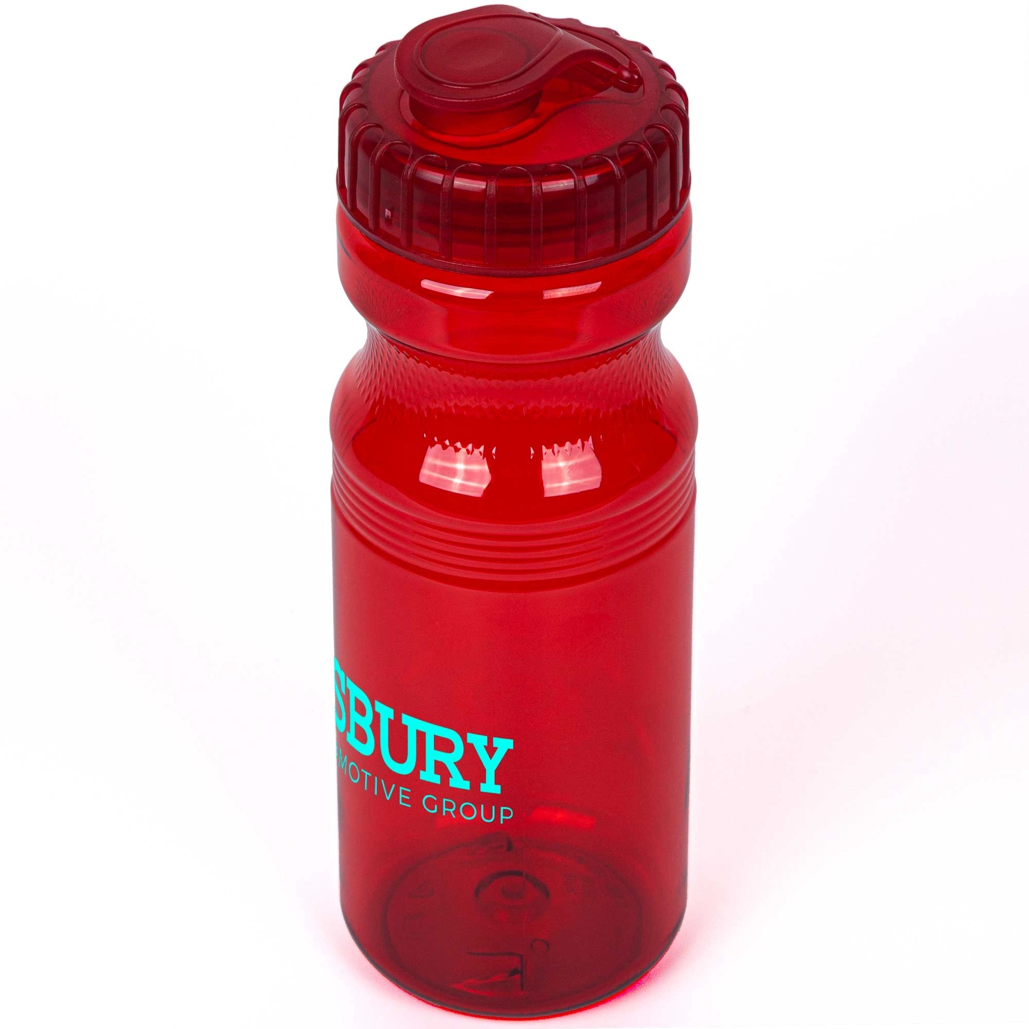 24oz. Eco PolyClear Bottle with Flip-Top Lid 2