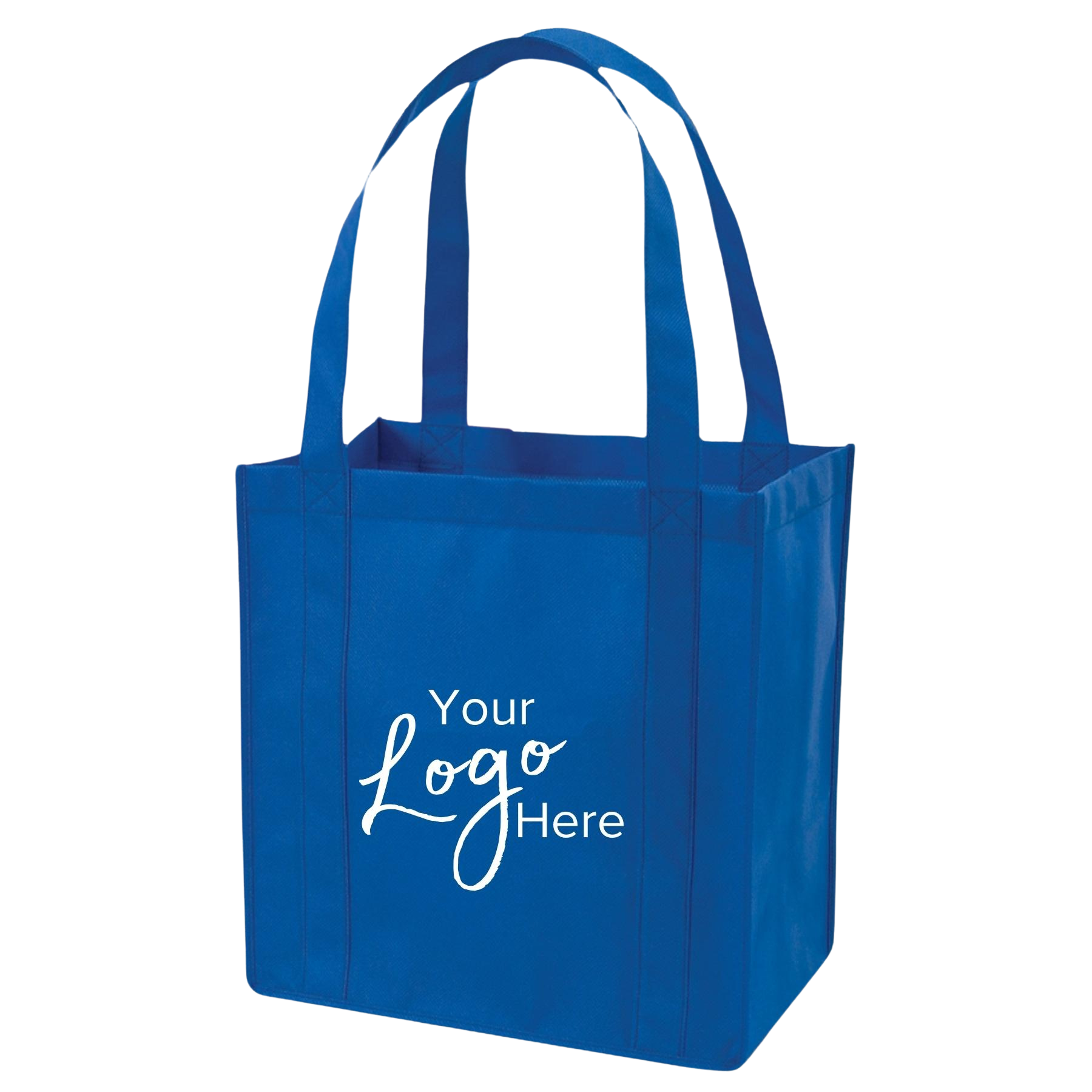 Non-Woven 12 1/2"W x 13 1/2"H x 8 1/2" Gusset Tote Bag w/ Inforced Bottom 21