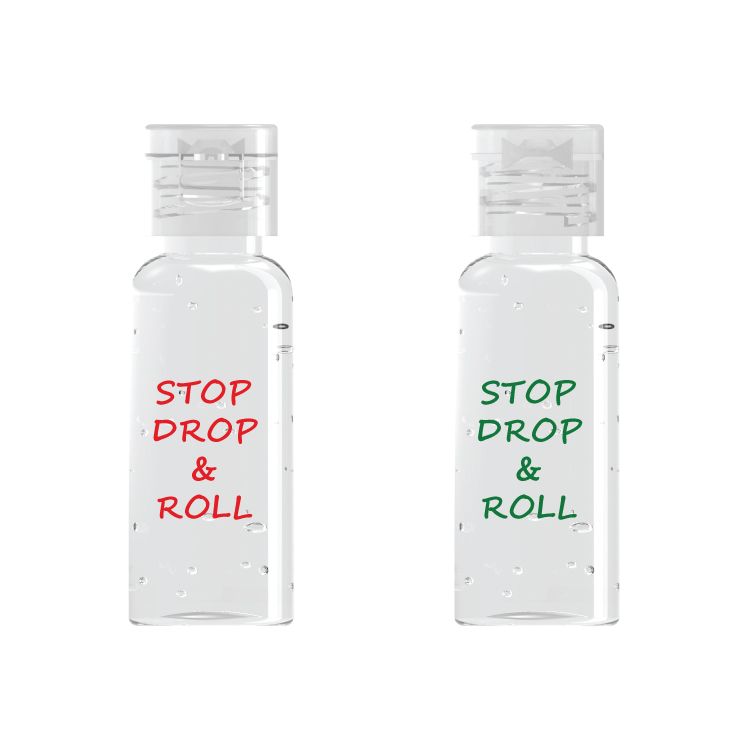 3.4 oz Hand Sanitizer Round Body - 62% Alcohol 1