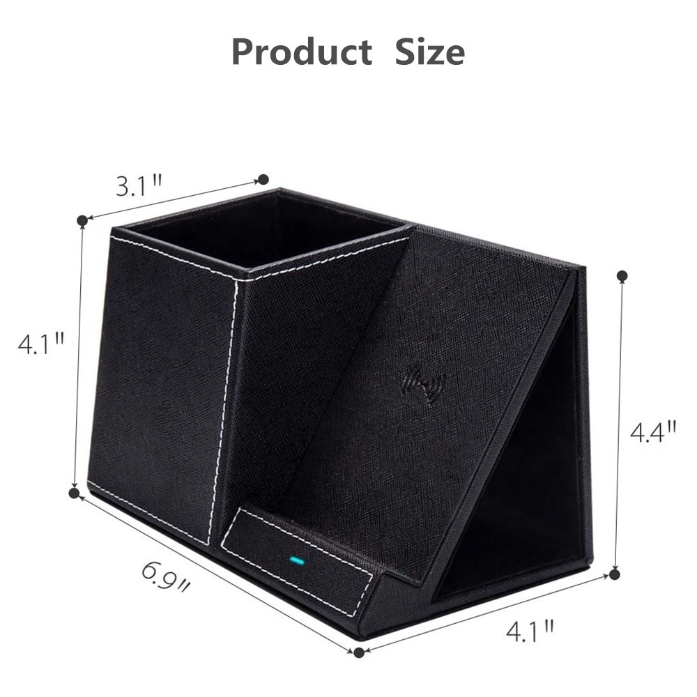 Pen Holder with Wireless Charger 3