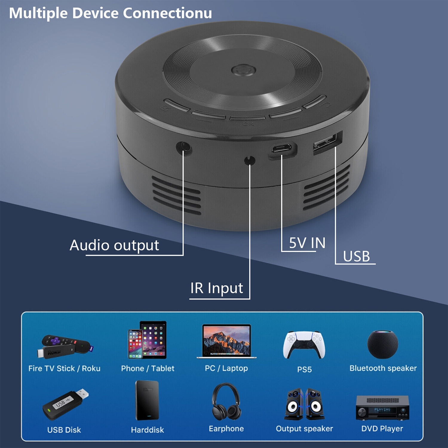 Mini Plastic Projector 3