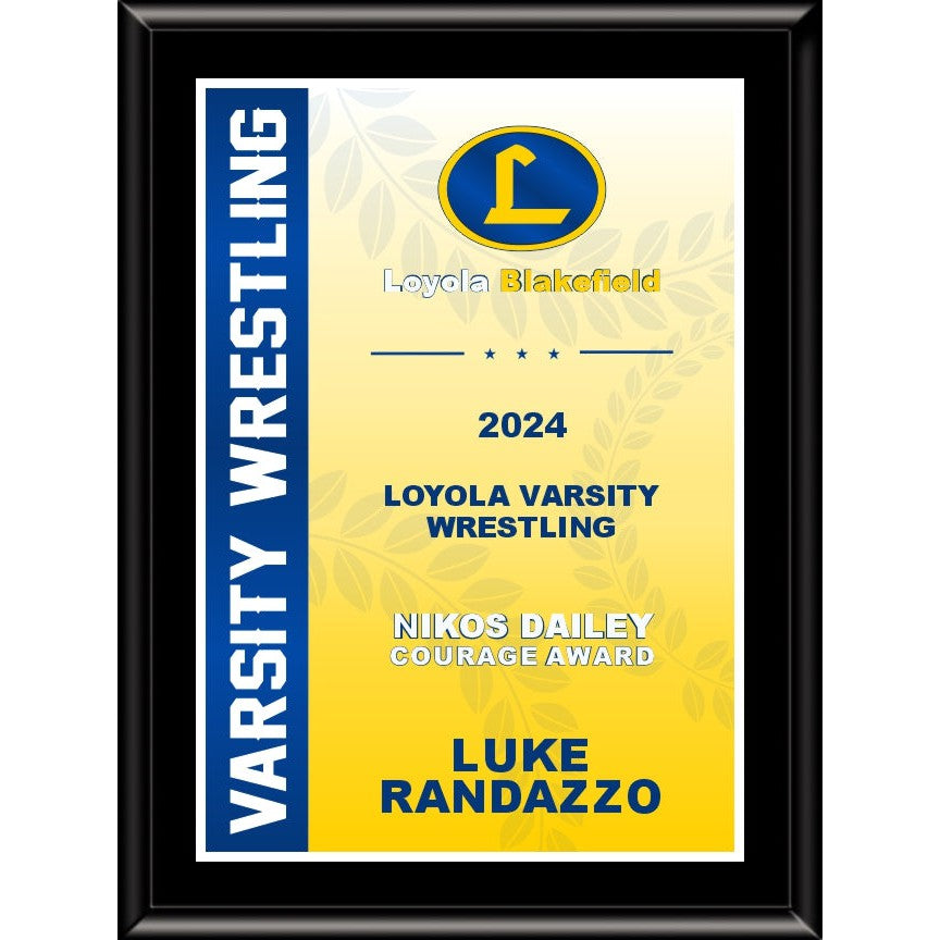 Varsity Plaque Series 4
