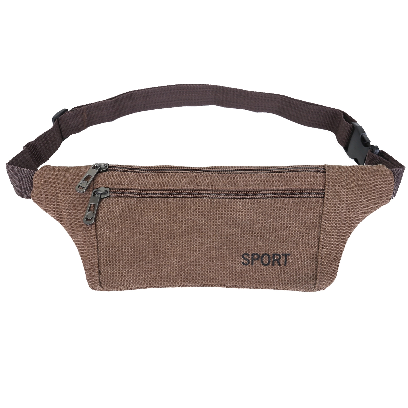 Travel Canvas Fanny Waist Pack For  Cycling Camping Walking 4