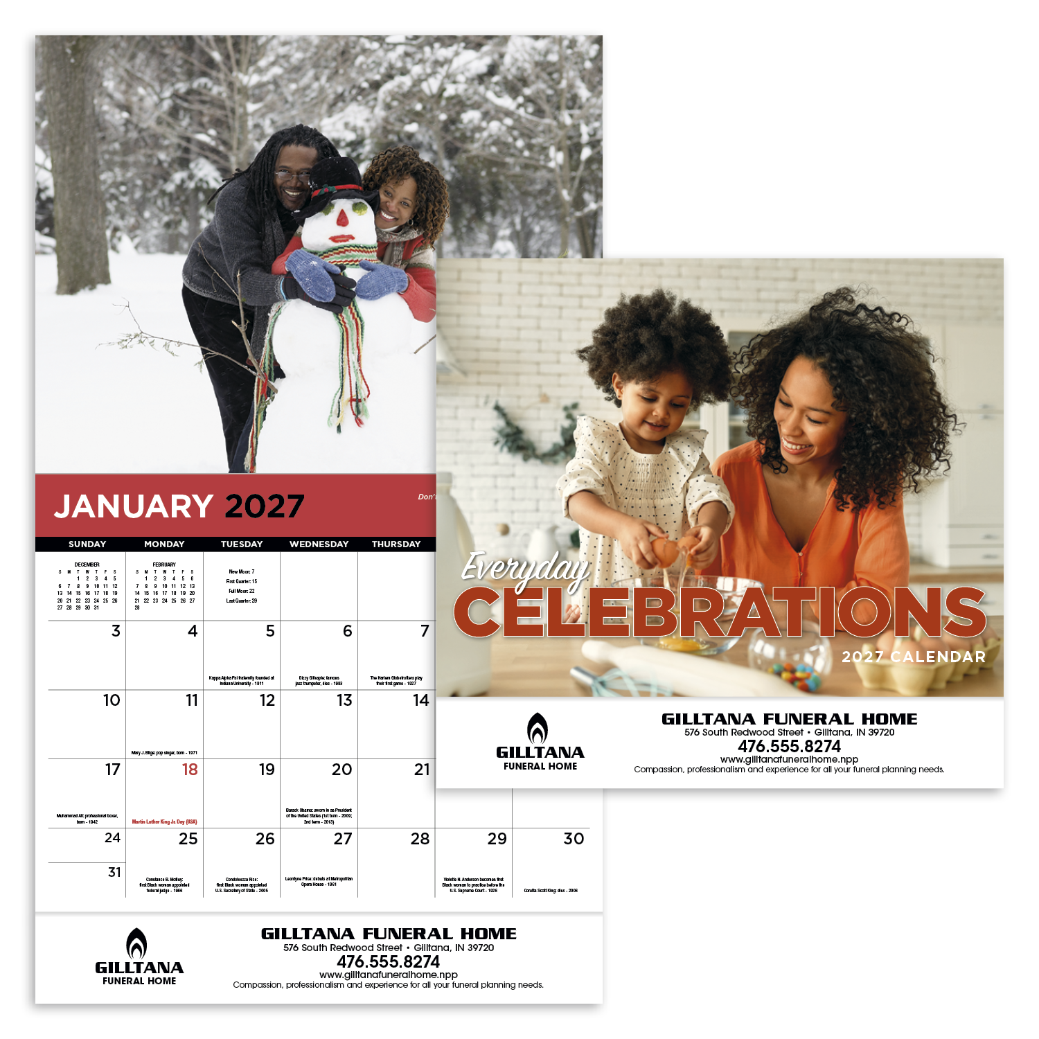 HotLine® Products Everyday Celebrations Appointment Calendar - Stapled 64