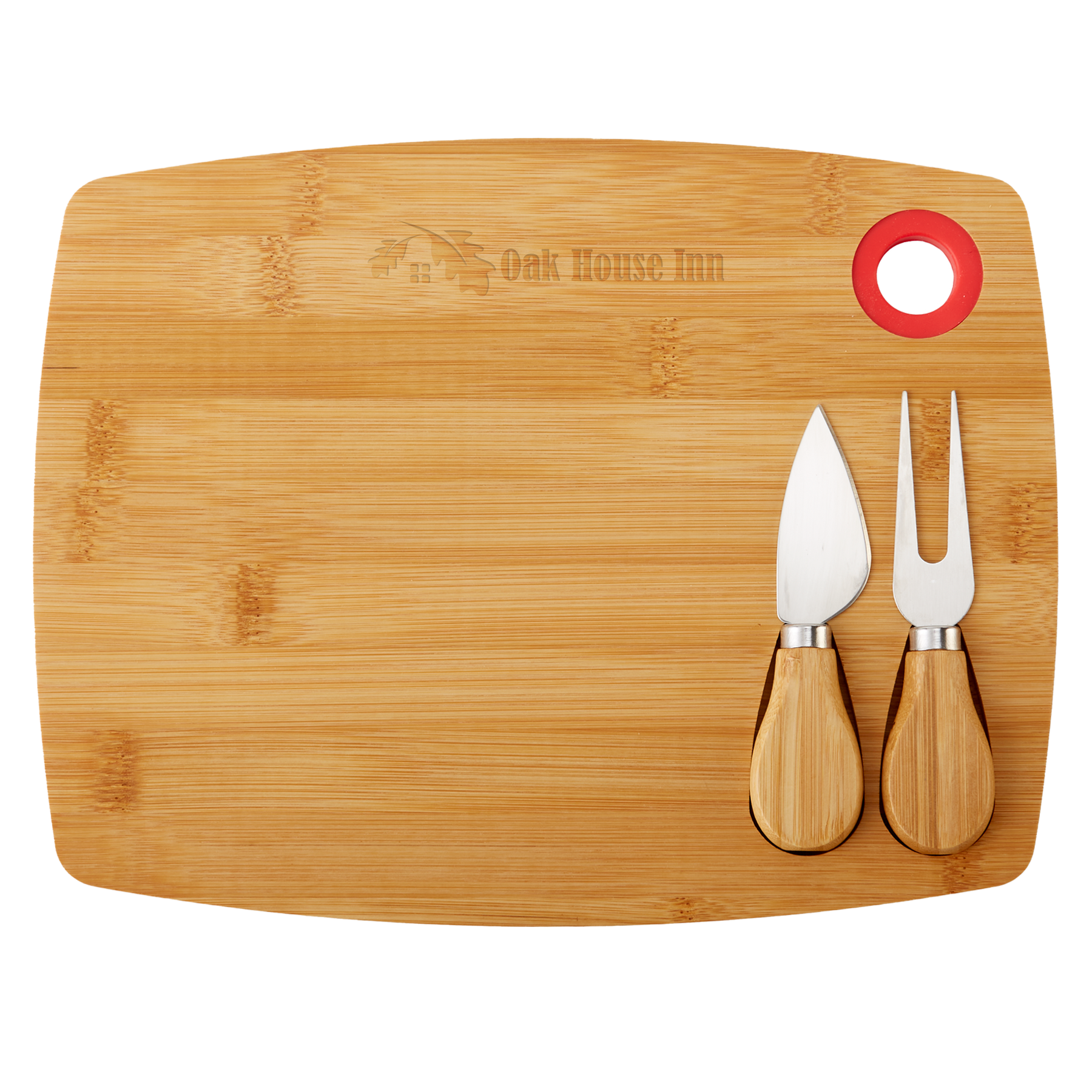 3 Piece Bamboo Cheese Board Set 5