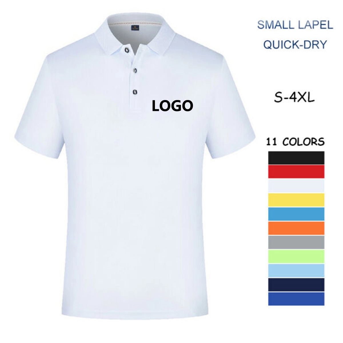 Unisex Quick-Dry Polo Shirt 6