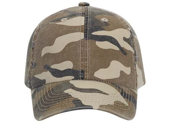 OTTO CAP® Camouflage 6 Panel Low Profile Baseball Cap 16