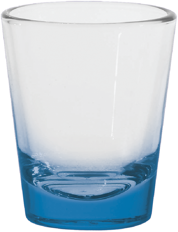 1.75 oz. Tapered Shot Glass - Deep Etched 13