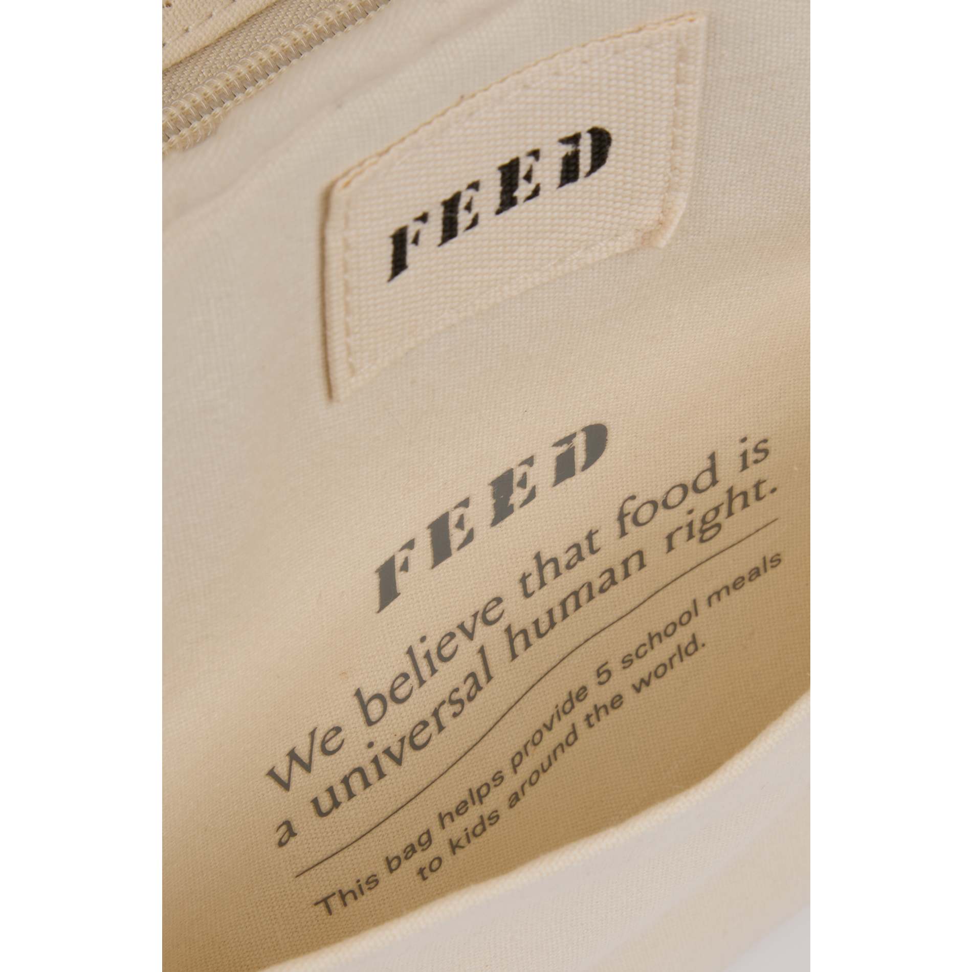 FEED Organic Cotton 9 Can Lunch Cooler 66