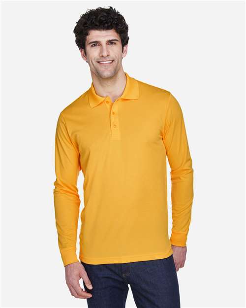 Men's Pinnacle Performance Long Sleeve Piqué Polo - 88192 23