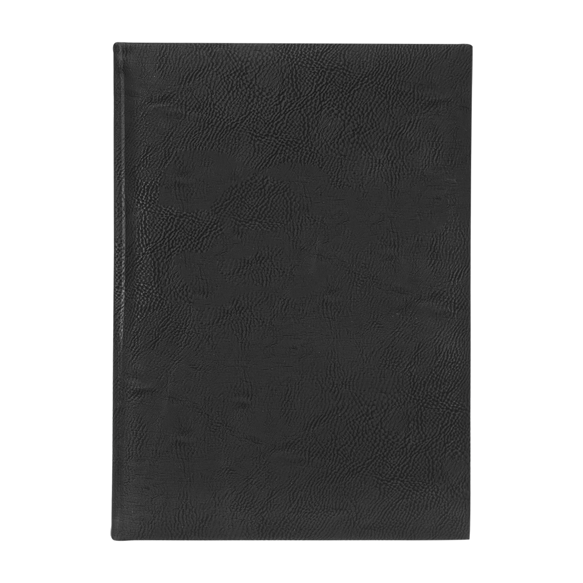 7" x 9" Black/Silver Leatherette Journal 2