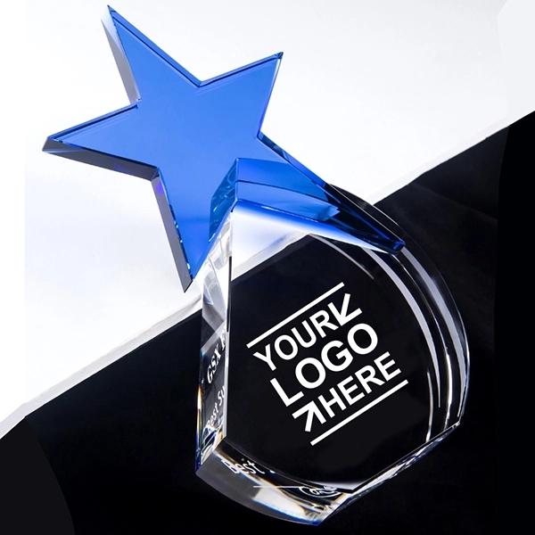 Round star crystal Award 4