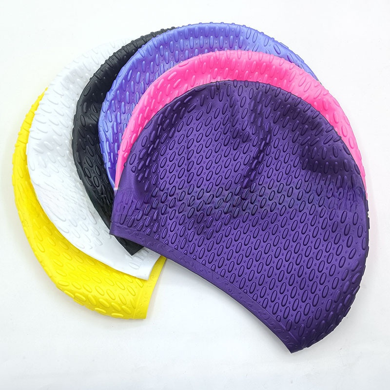Silicone Adult Swim Cap  4