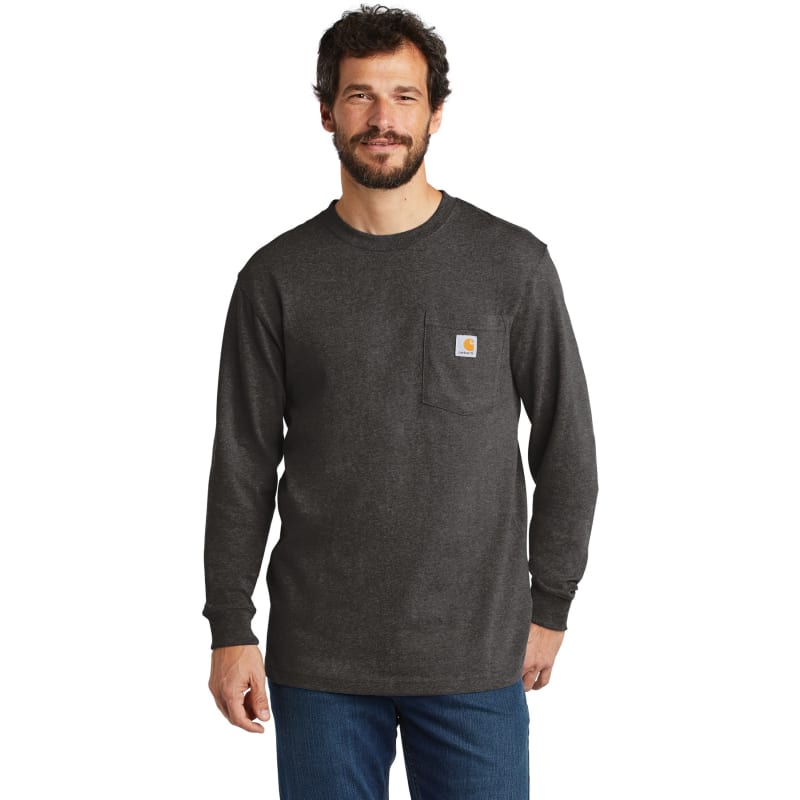Carhartt Workwear Pocket Long Sleeve T-Shirt. 17