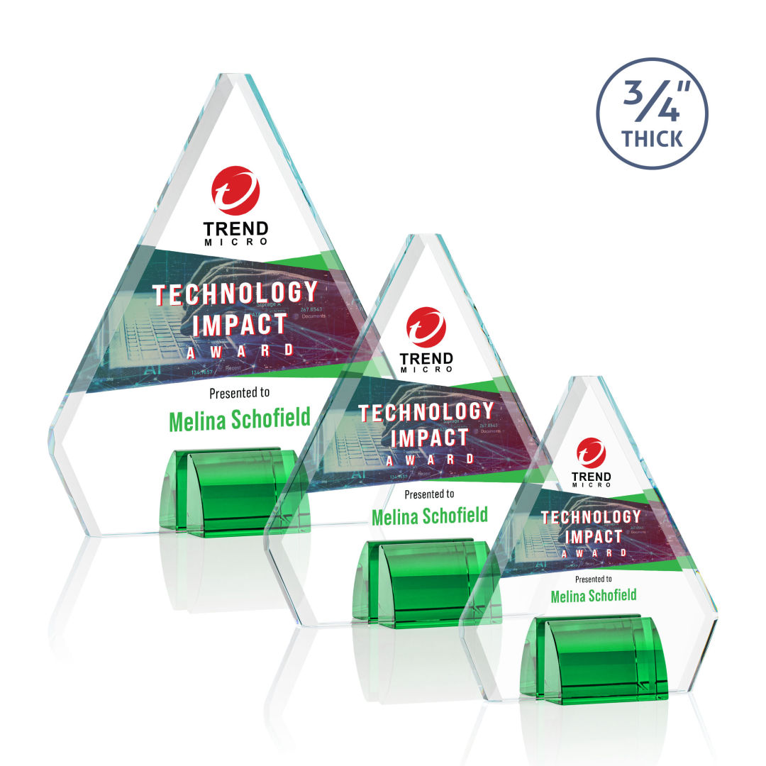 Roxborough VividPrint™ Award - Green 3
