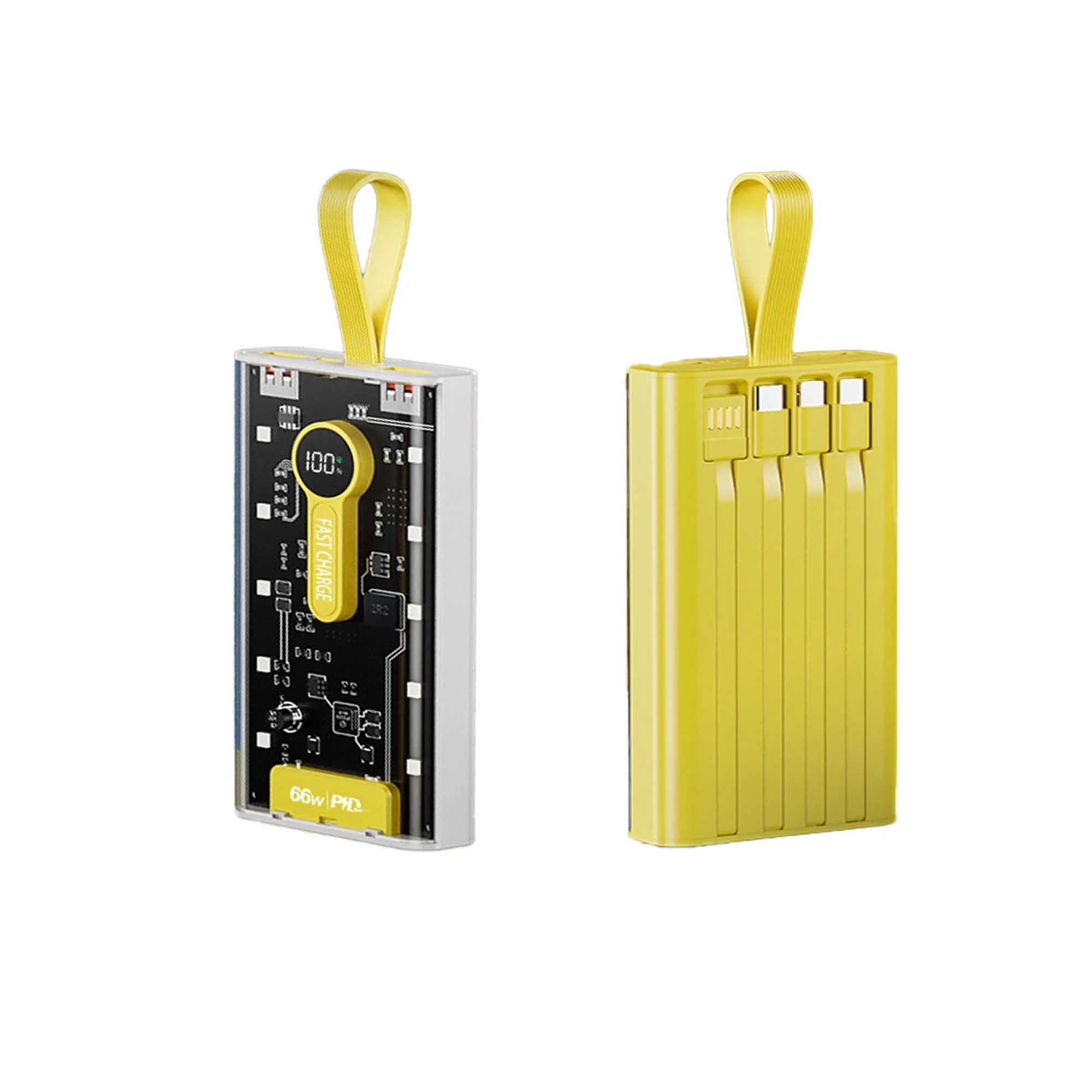 Transparent Fast charge Power Bank 5