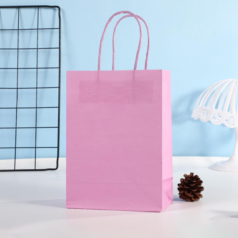 Colored Kraft Bags 7
