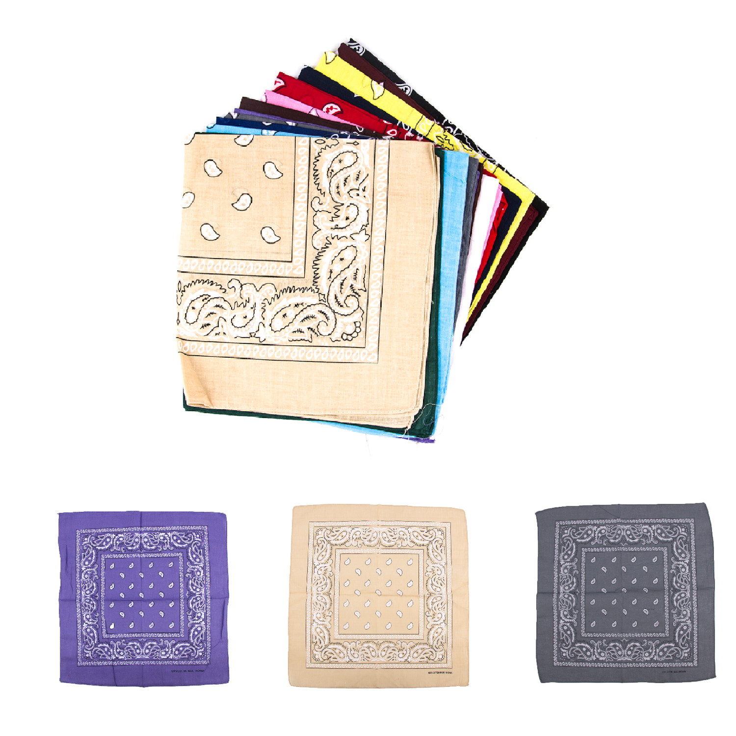 Affordable Cotton Bandanna Custom Printed