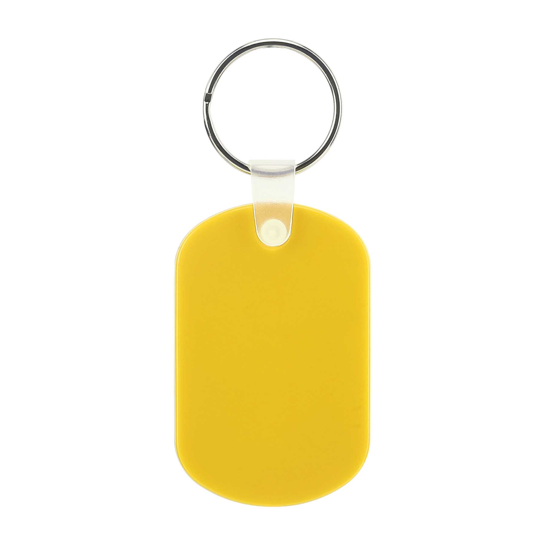 PVC Oval Vinyl Keychain 10
