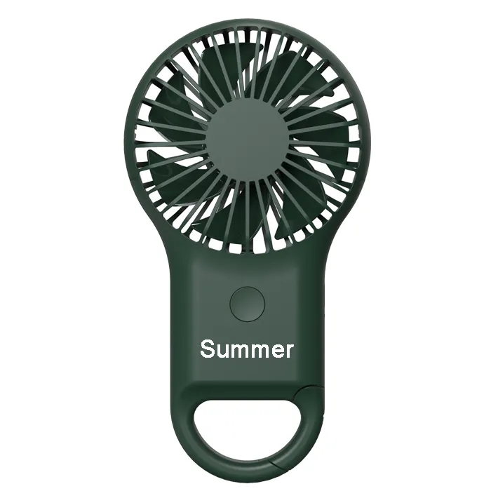 Rechargeable Handheld Fan with Carabiner 3