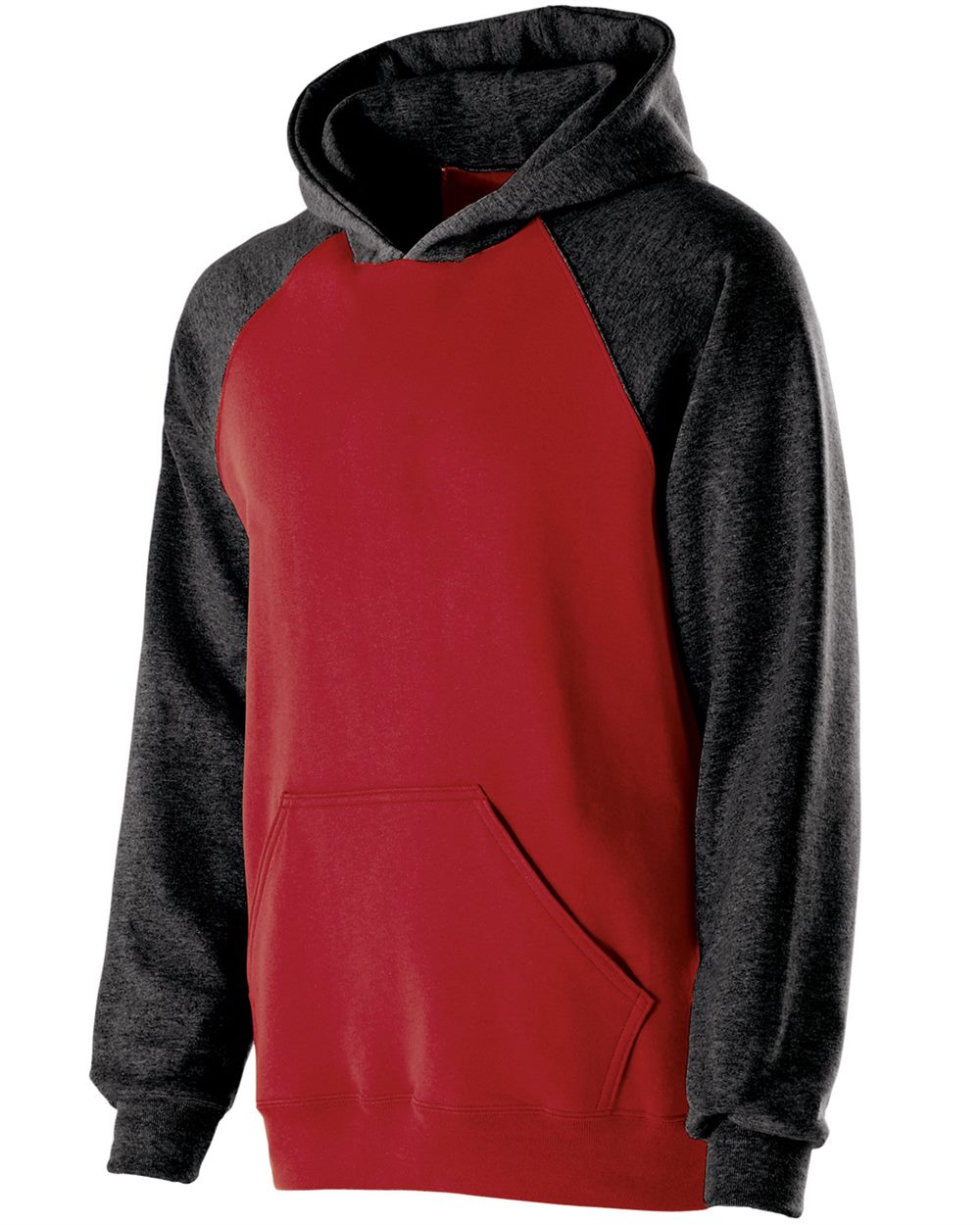 Youth Cotton/Poly Fleece Banner Hooded Sweatshirt - 229279 8
