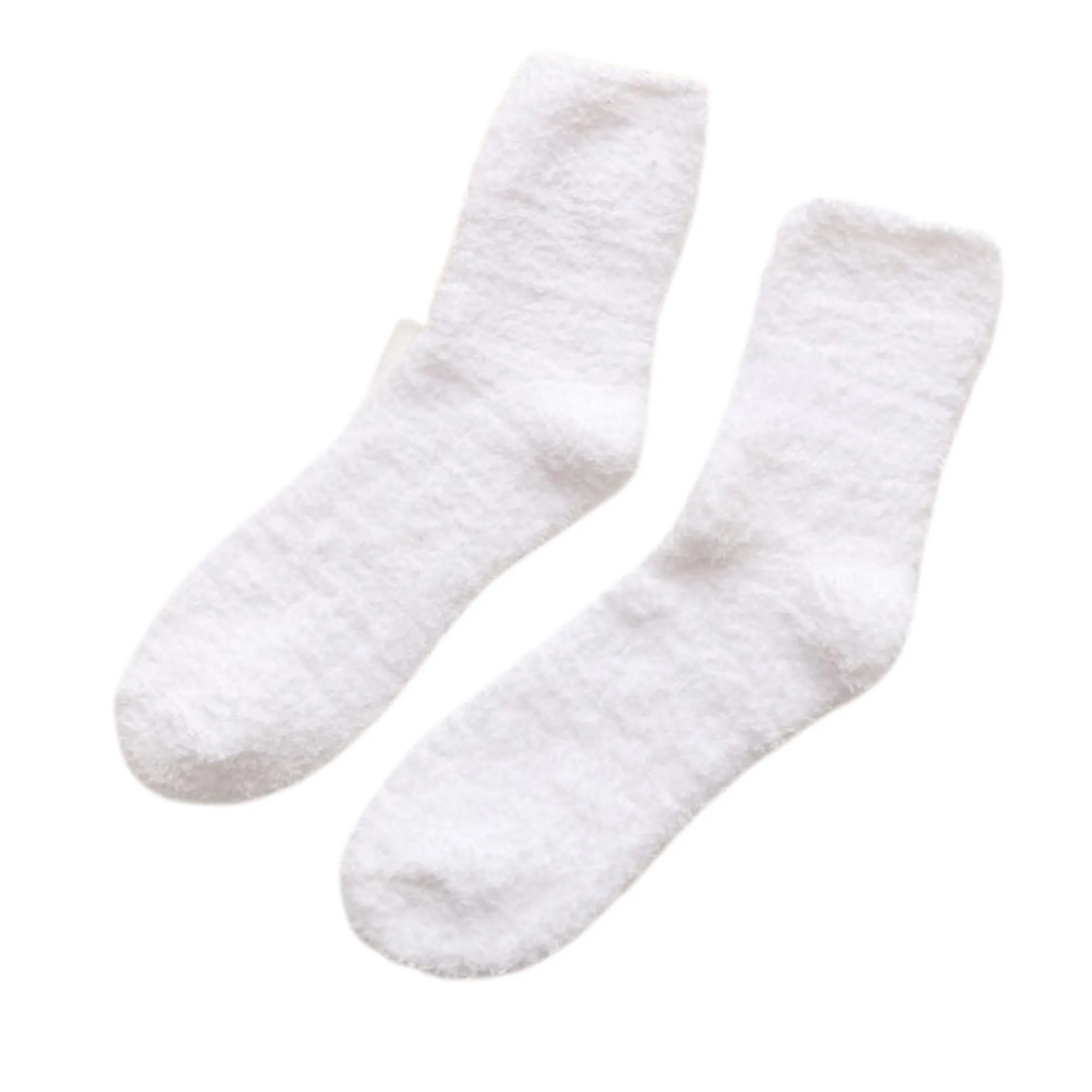 Winter Custom Fuzzy Feet Socks 8