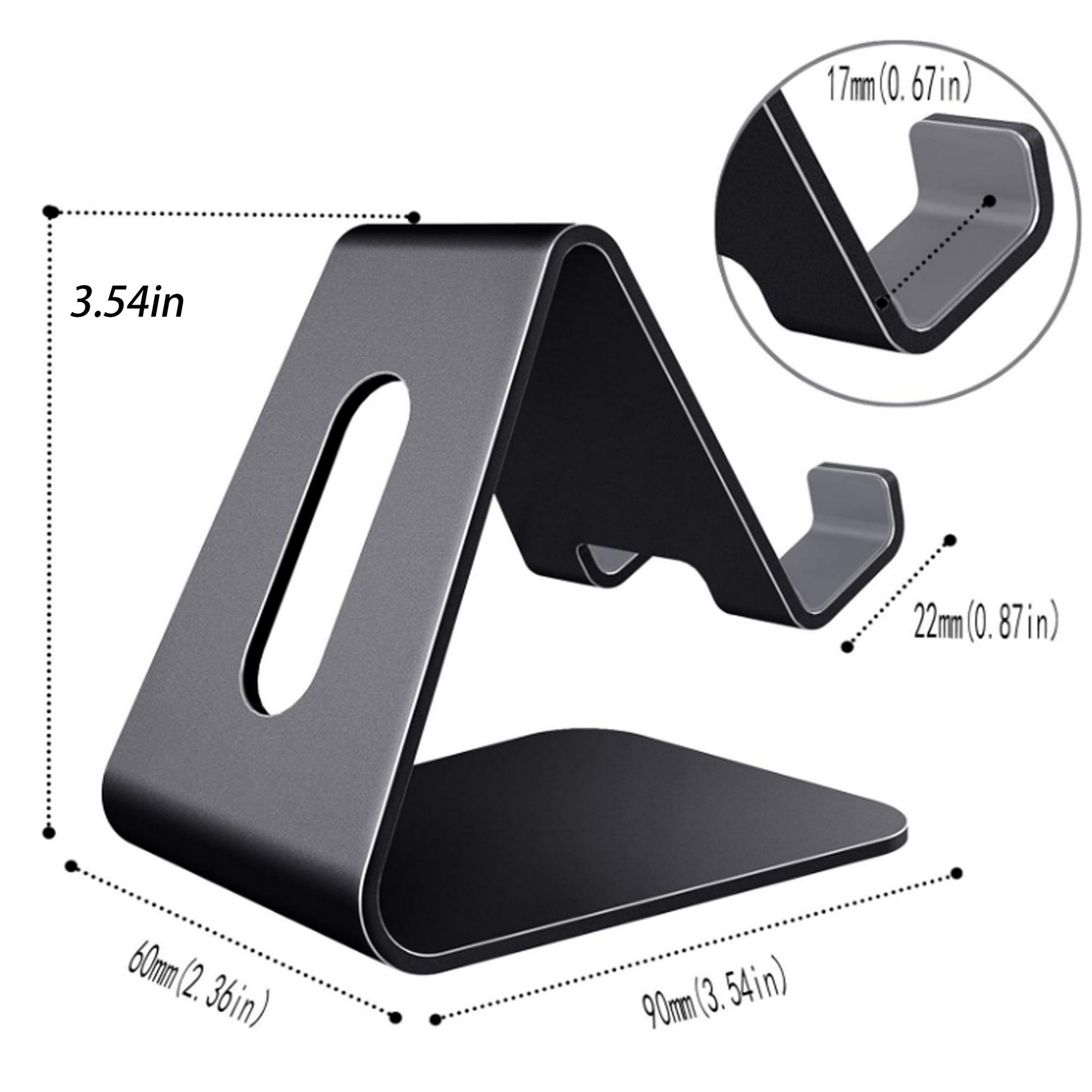 Aluminium Desktop Stand 2